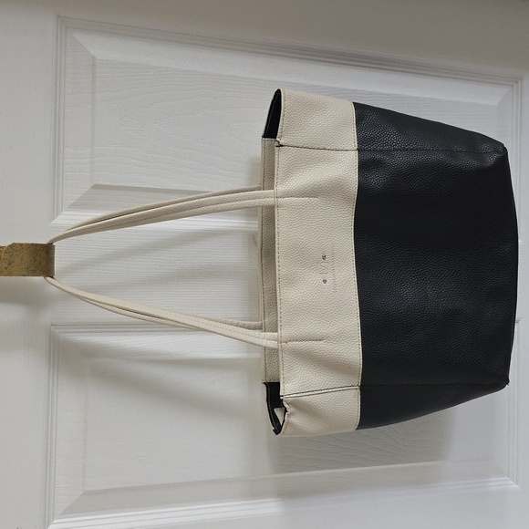 Stone Mountain USA Two-Tone Italian Leather Shoulder Bag/Purse/Hand Bag - Picture 2 of 15